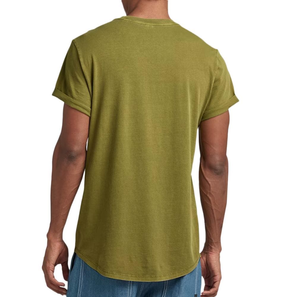 T-shirt Kaki G-Star Raw Homme Lash D16396 2