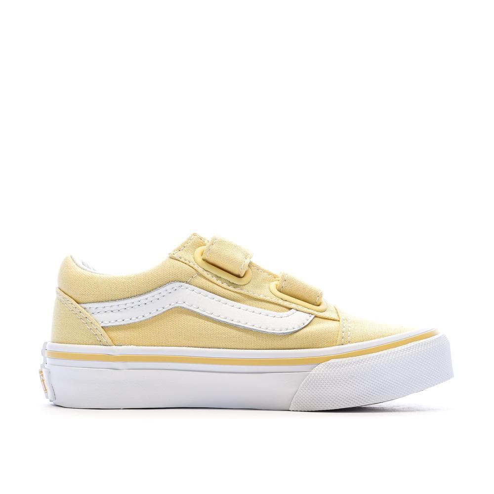 Baskets Jaune Fille Vans Old Skool V Flower 2