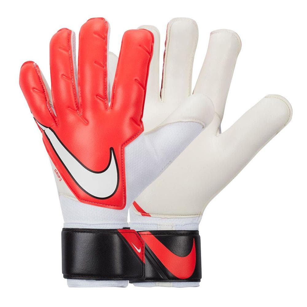 Gants de foot Blanc/Rouge Homme Nike Grp3 1