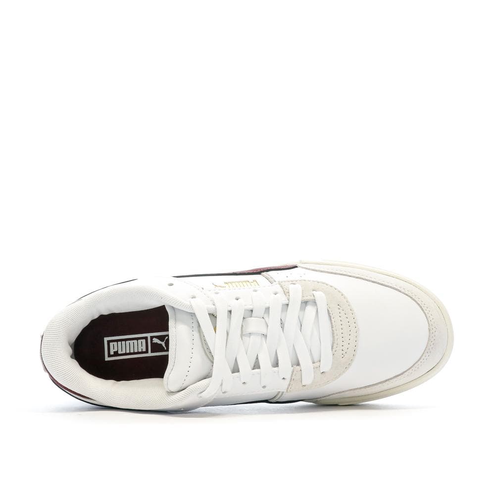 Baskets Blanches/Bordeaux Homme Puma Pro Sport Mix 4