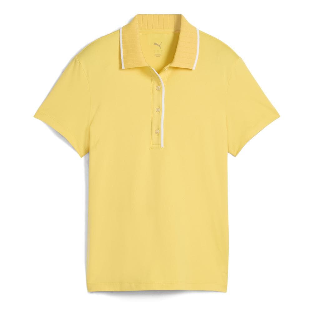 Polo de Golf Jaune Homme Puma Cloudspun 1