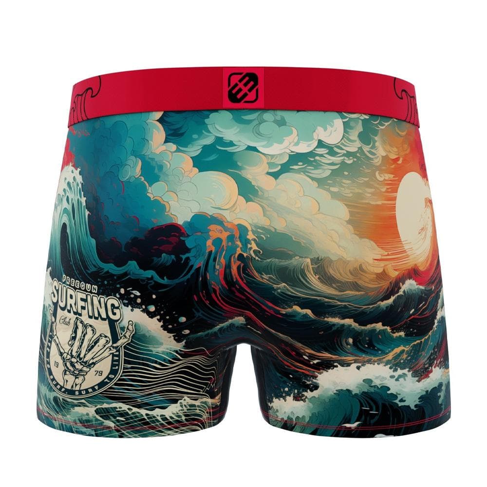 Boxer Rouge/Bleu/Orange Garçon Freegun Mer 2