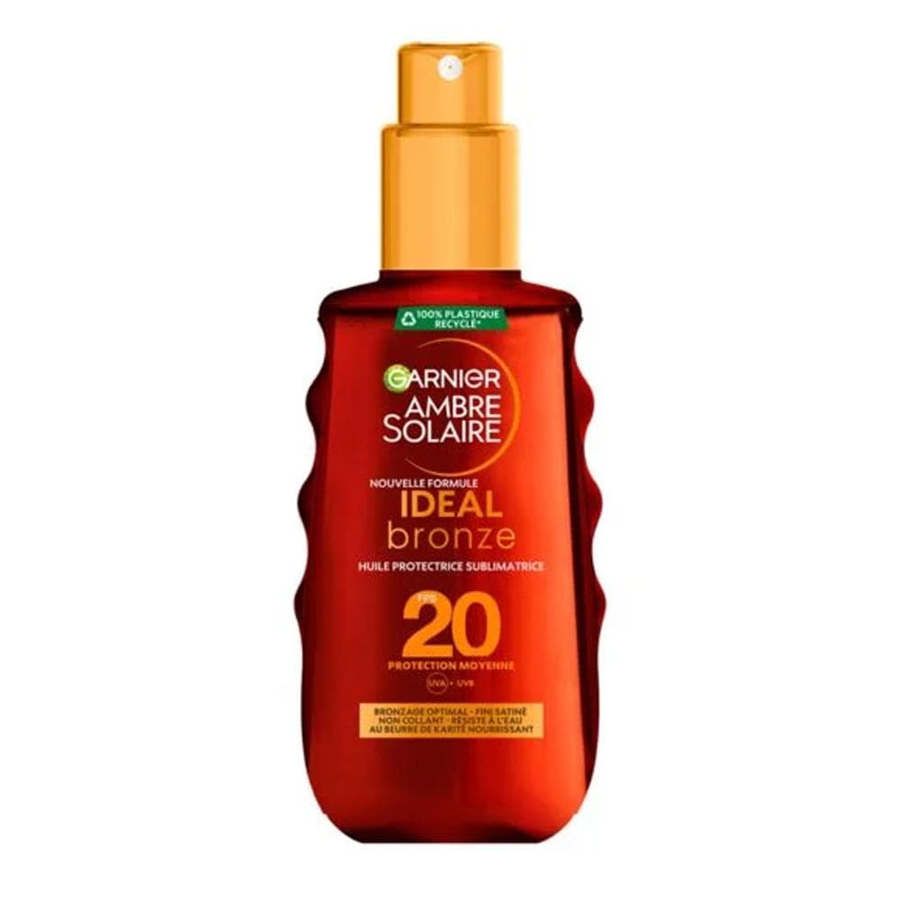 Ambre Solaire Ideal Bronze Garnier protectrice sublimatrice 150ml 1