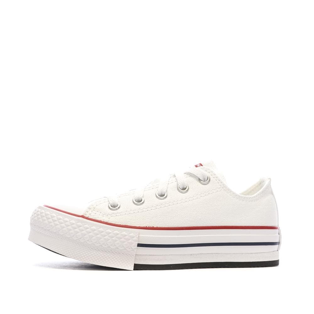 Baskets Blanches Fille Converse All Star Eva 1