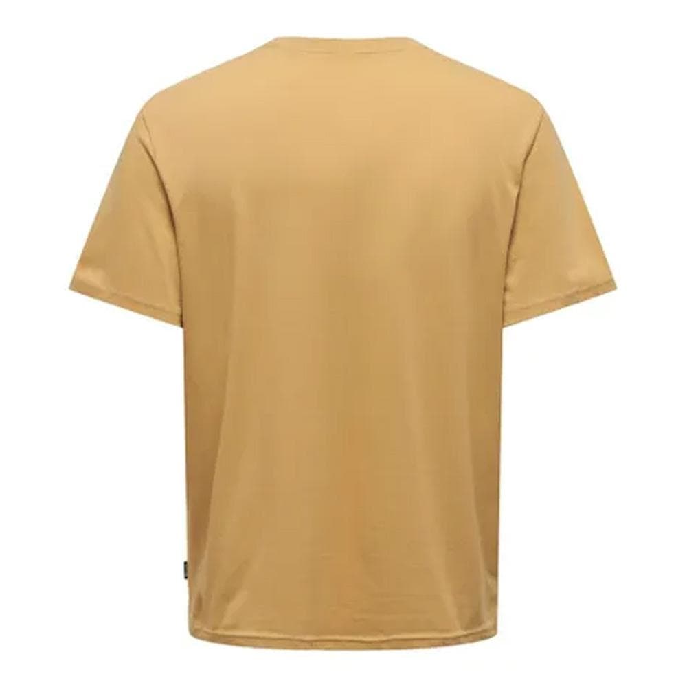 T-shirt Jaune Homme Only & Sons Thiierry 2