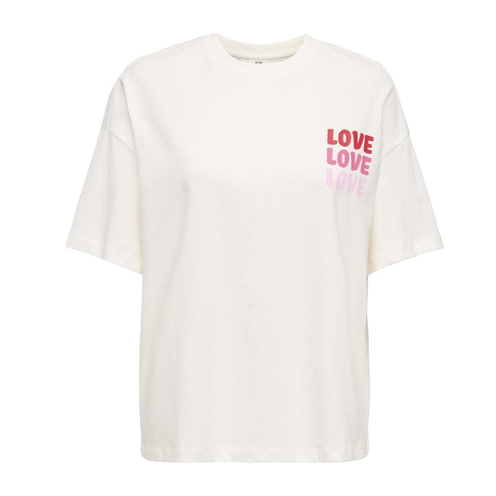 T-Shirt Blanc Femme JDY Carla 1