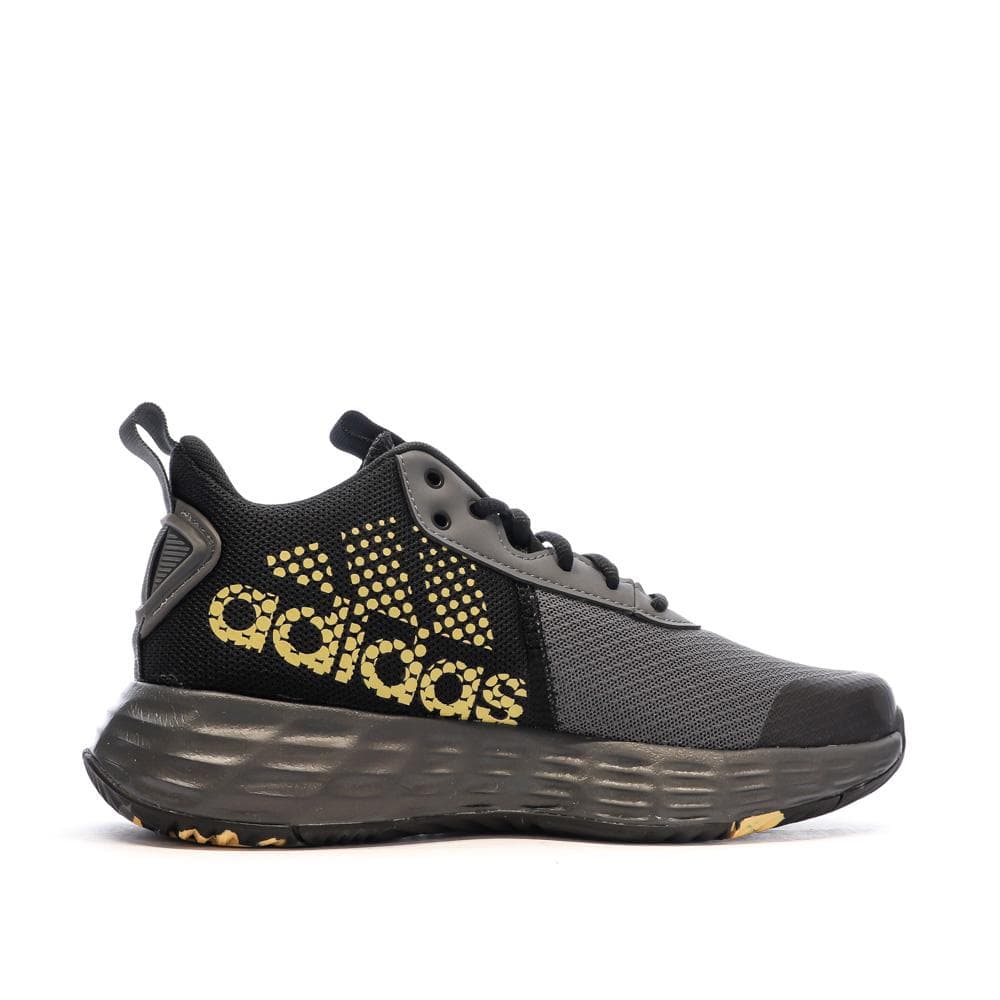 Chaussures de basketball Gris/Noir Mixte Adidas Ownthegame 2.0 K 2