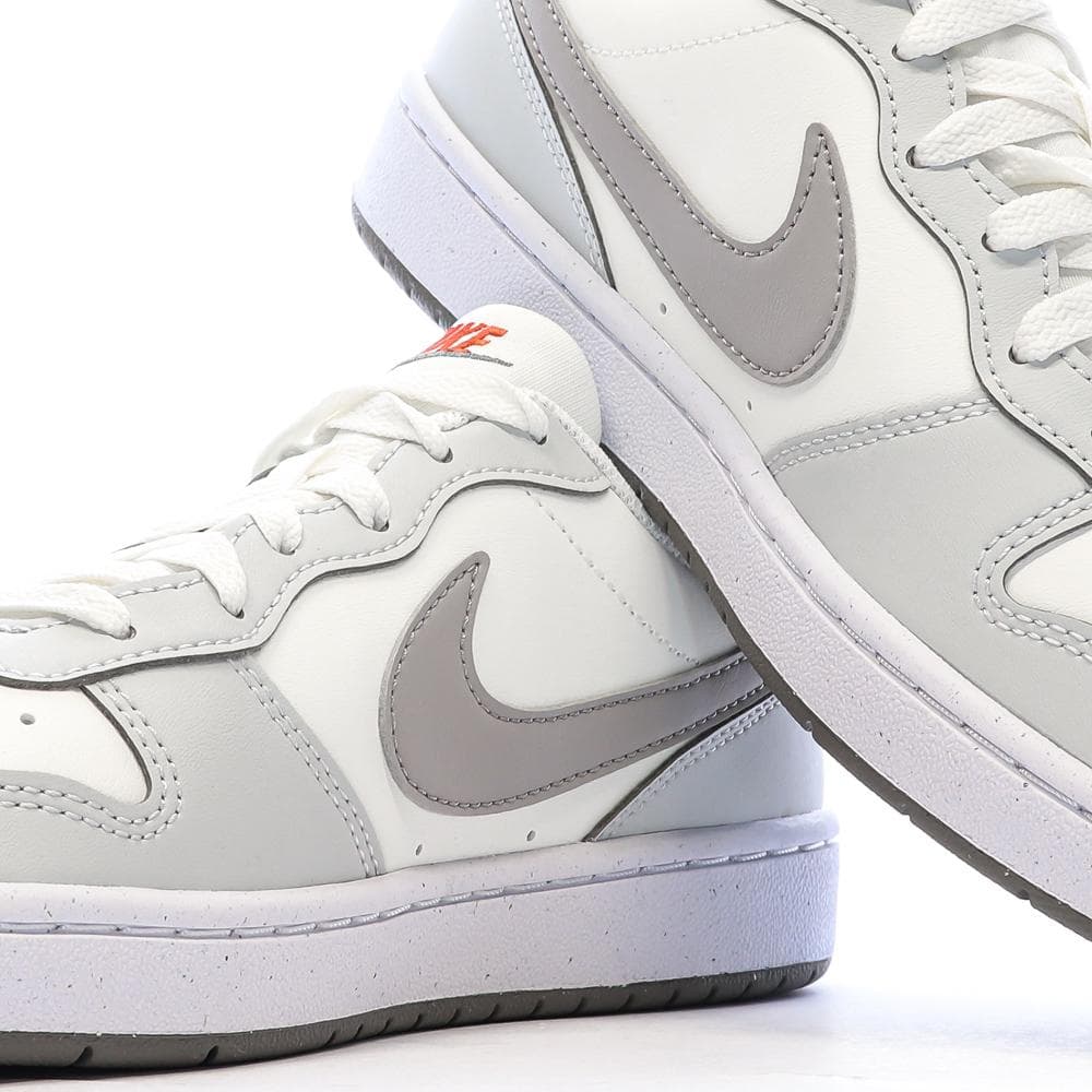 Baskets Blanc/Gris Femme Nike Court Borough Low 7