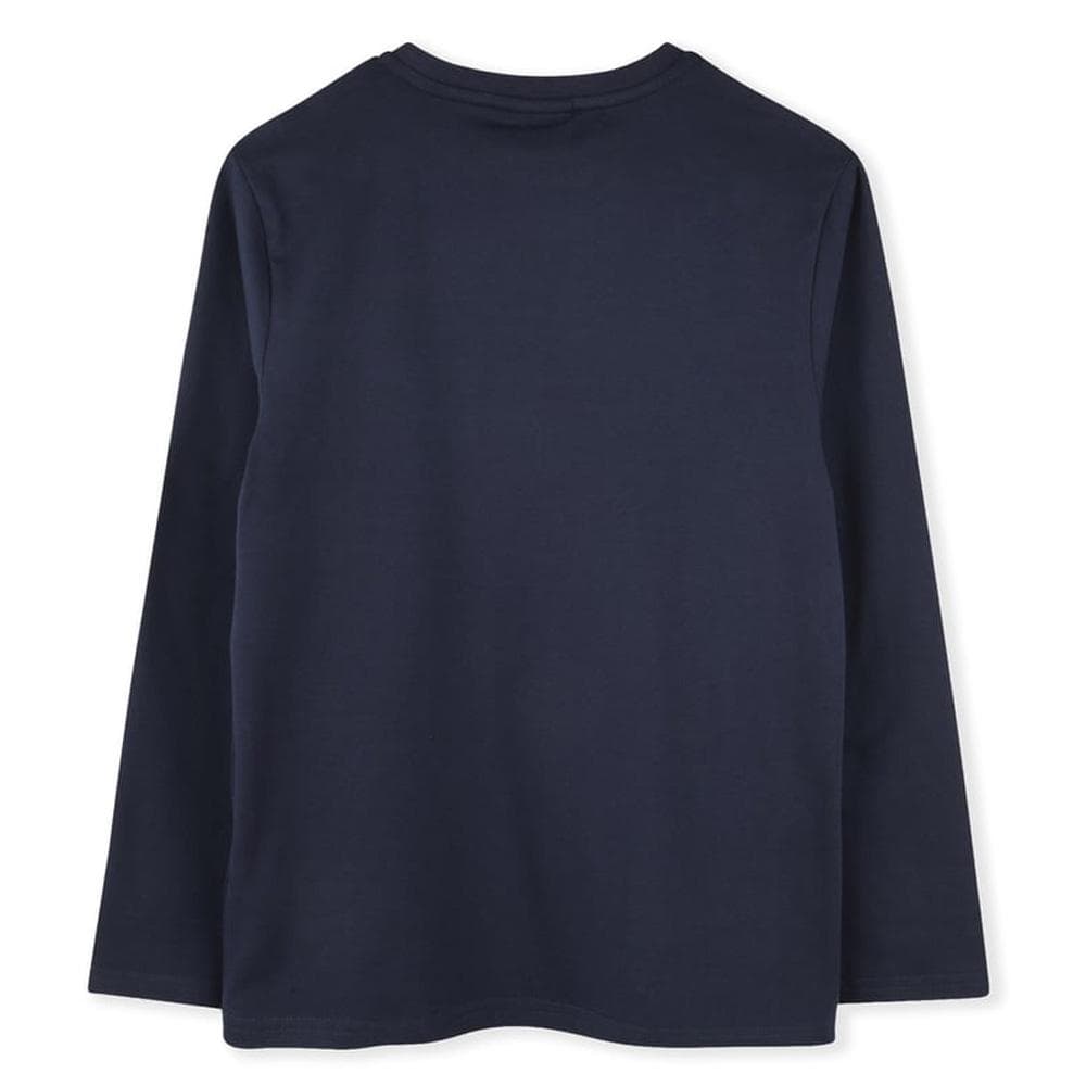 T-Shirt Marine Garçon Hugo Boss J52727 2