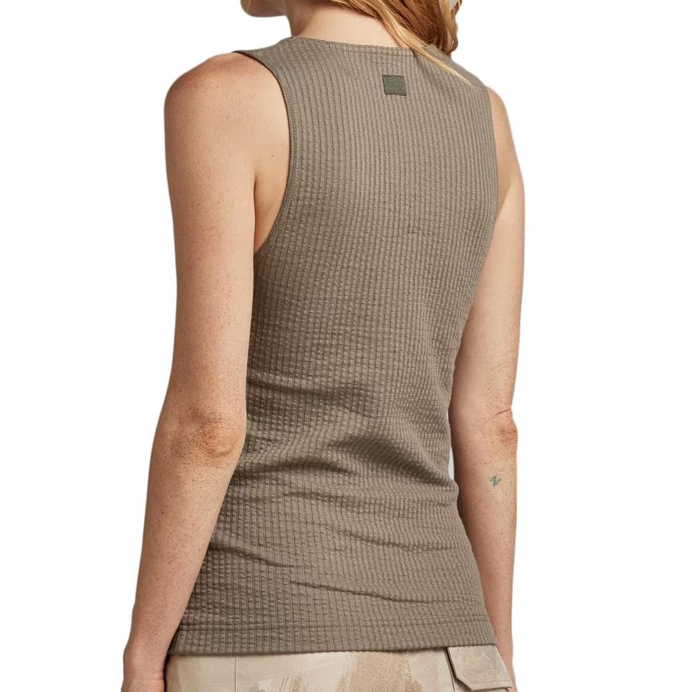 Débardeur Marron Femme G-Star Raw D23093 2