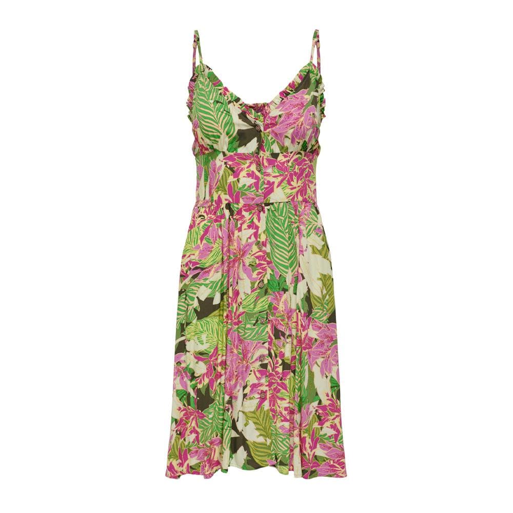 Robe Rose/Vert Femme Only Singlet 1
