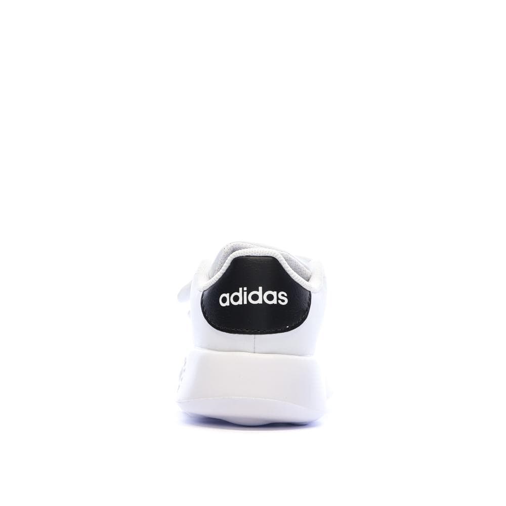 Baskets Blanches/Noir Garçon/Fille bébé Adidas Advantage 3