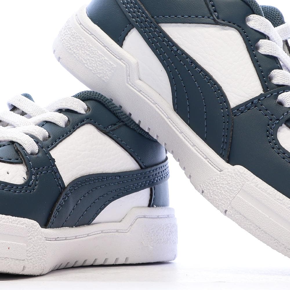 Baskets Blanc/Marine Garçon Puma Ca Pro Classic 7