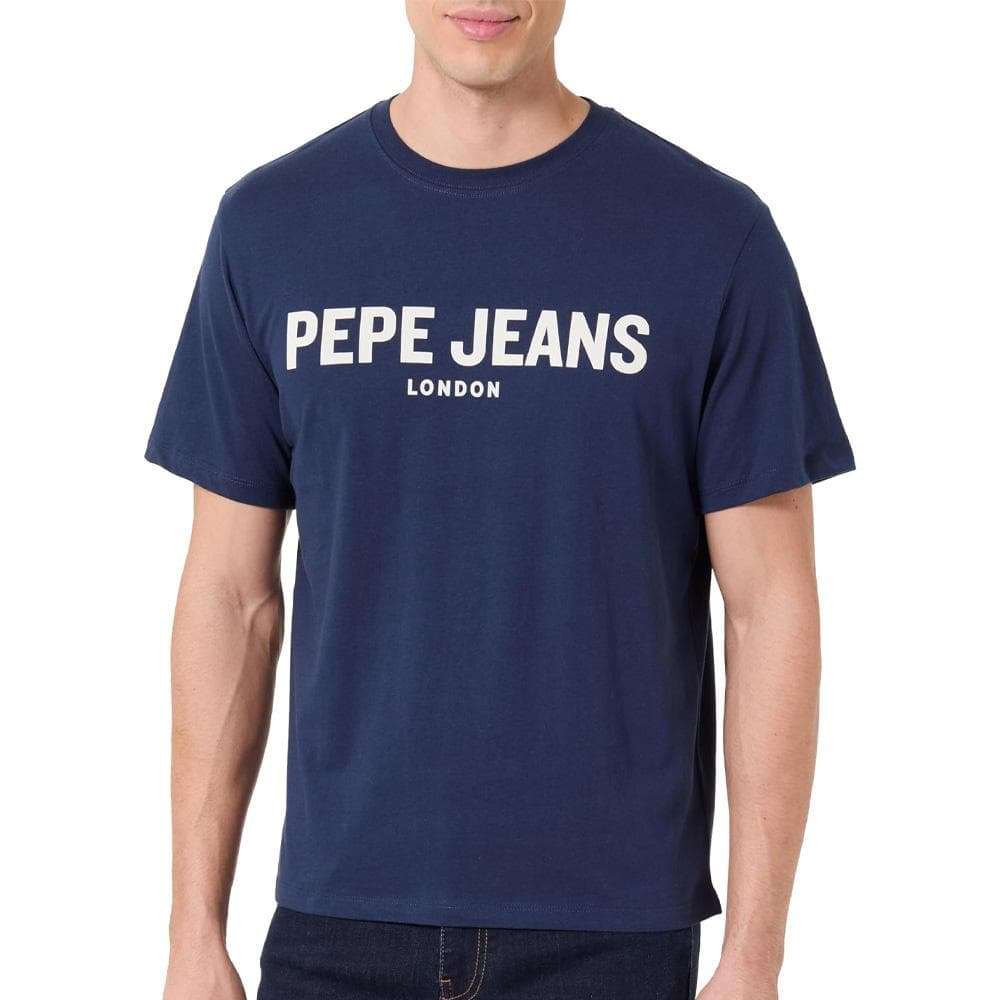 T-Shirt Marine Homme Pepe jeans Pjl M NdS 1