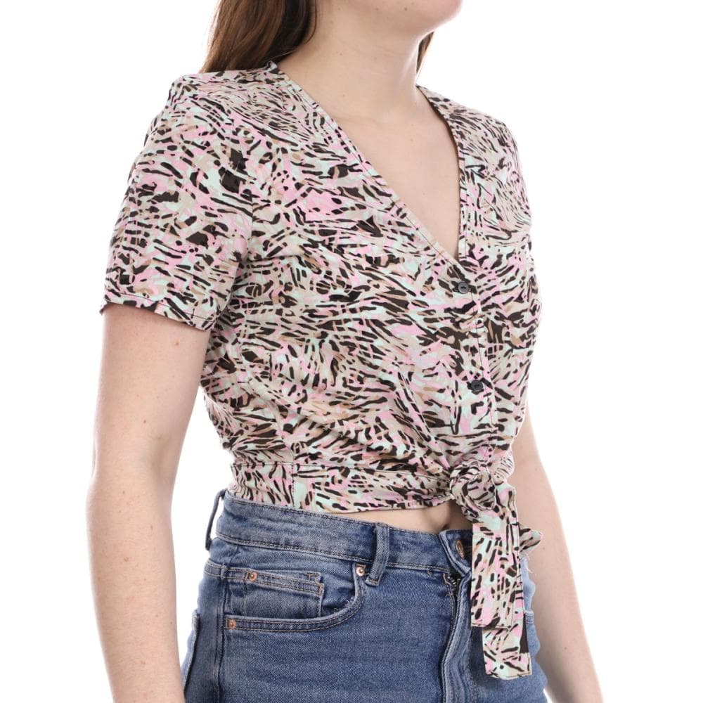 Blouse Rose/Turquoise/Beige Femme Vero Moda Easy 1