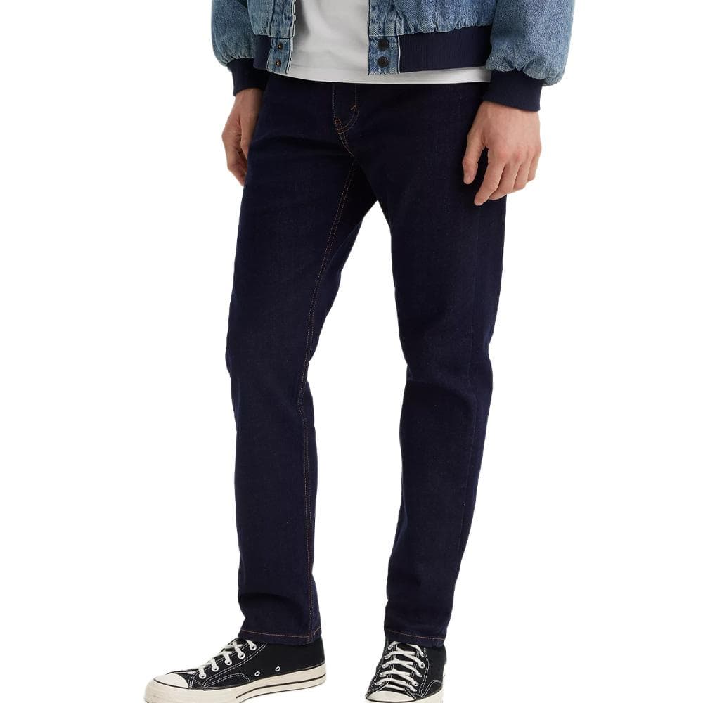 Jean Bleu Brut Homme Levi's 502 Taper Dark Indigo 1