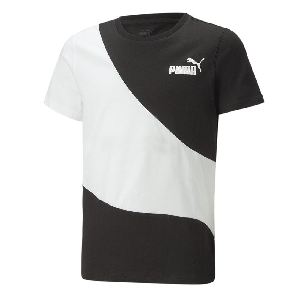 T-shirt Noir/Blanc Garçon Puma 674231-01 1