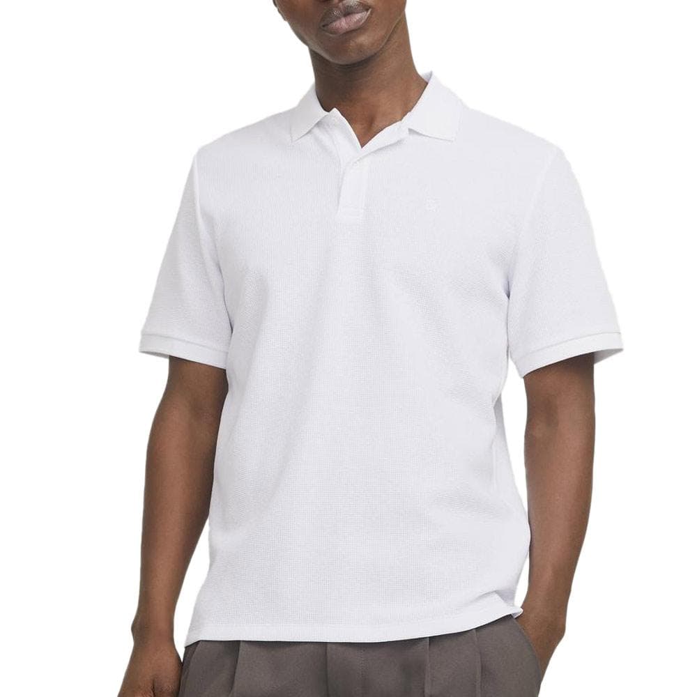 Polo Blanc Homme Jack & Jones Austin 1