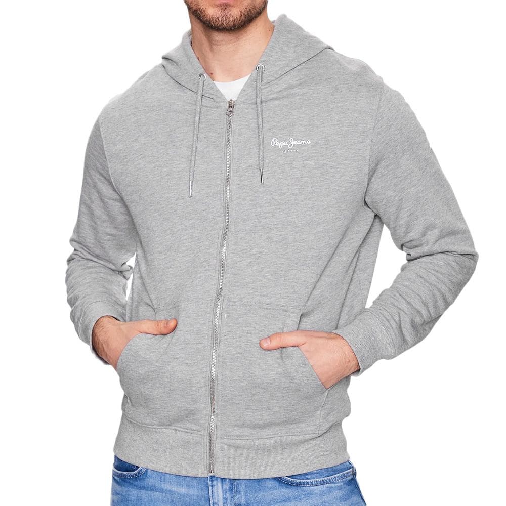 Sweat Zippé Gris Homme Pepe jeans Edward 1