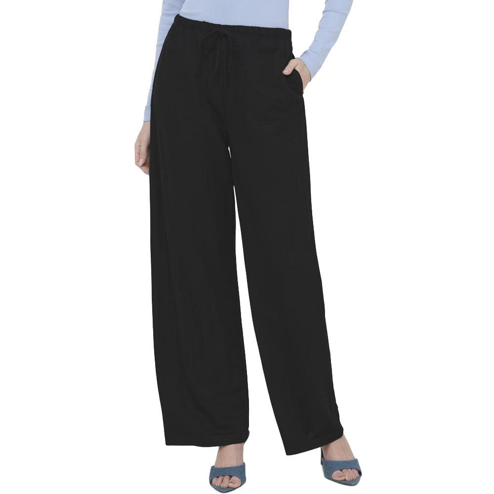 Pantalon fluide Noir Femme JDY Leslie 1
