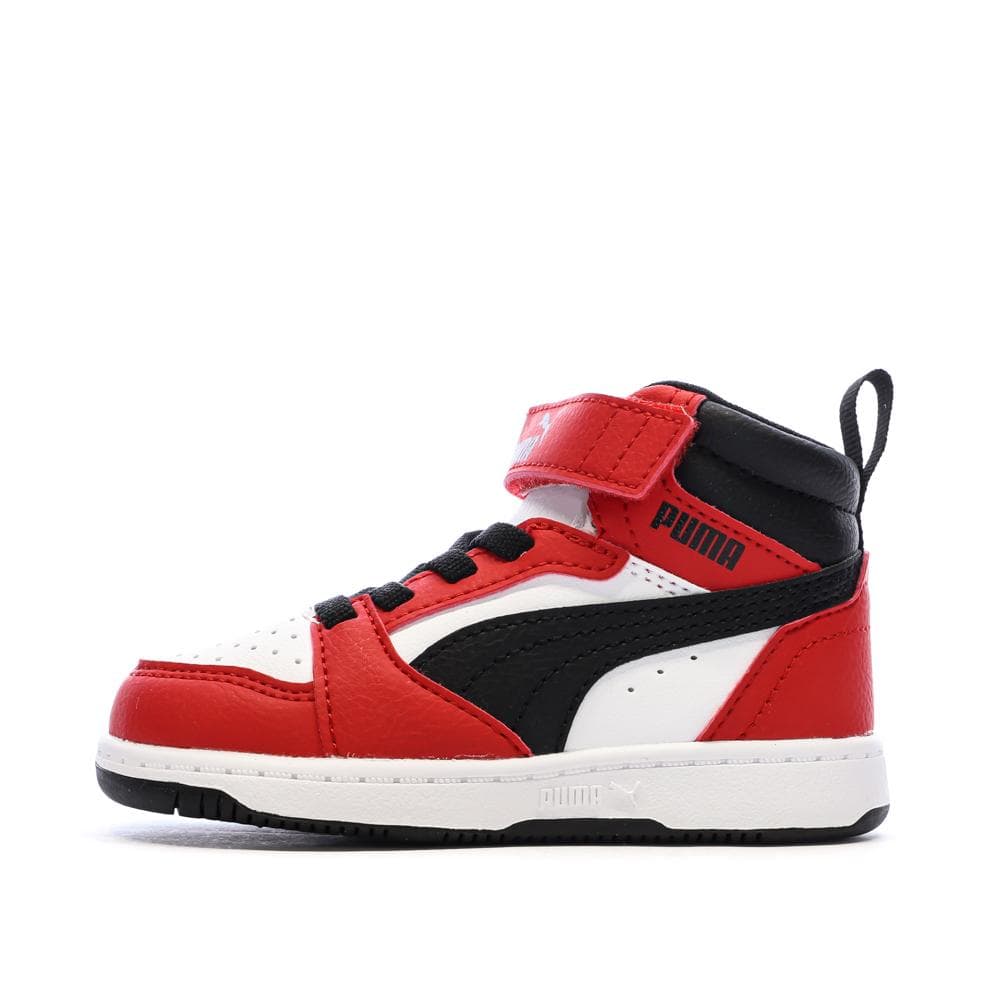 Baskets Rouges/Noires/Blanches Garçon Puma 1