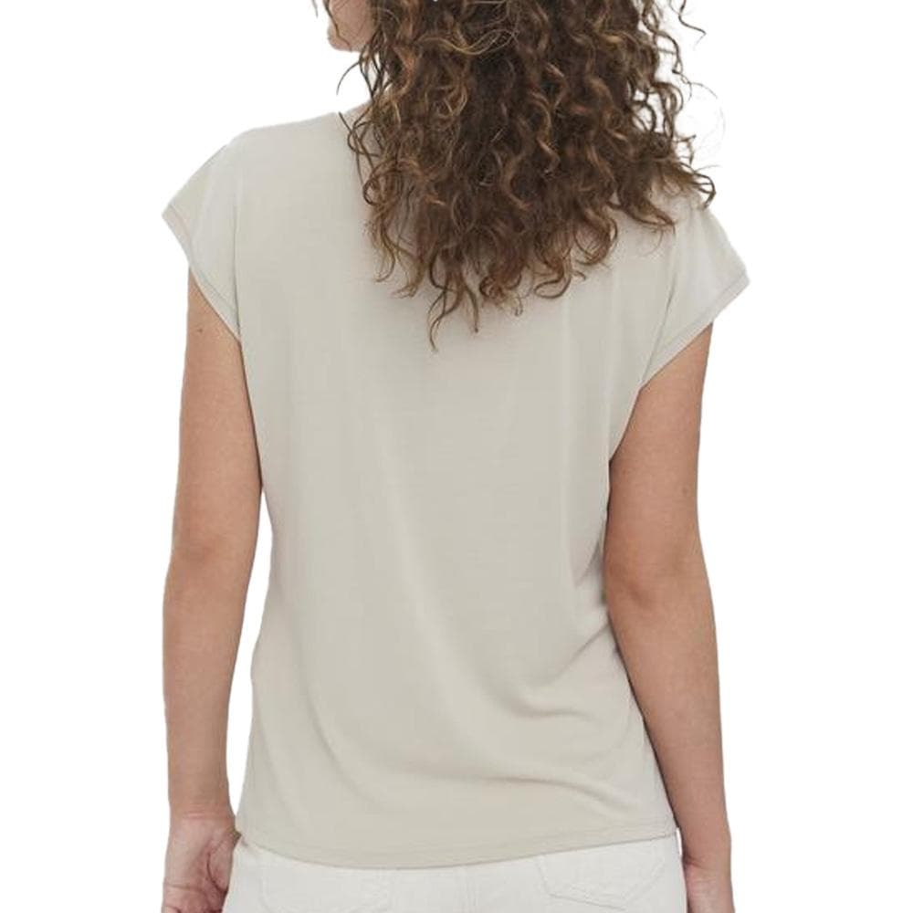 T-shirt Beige Femme Vero Moda 10247666 2
