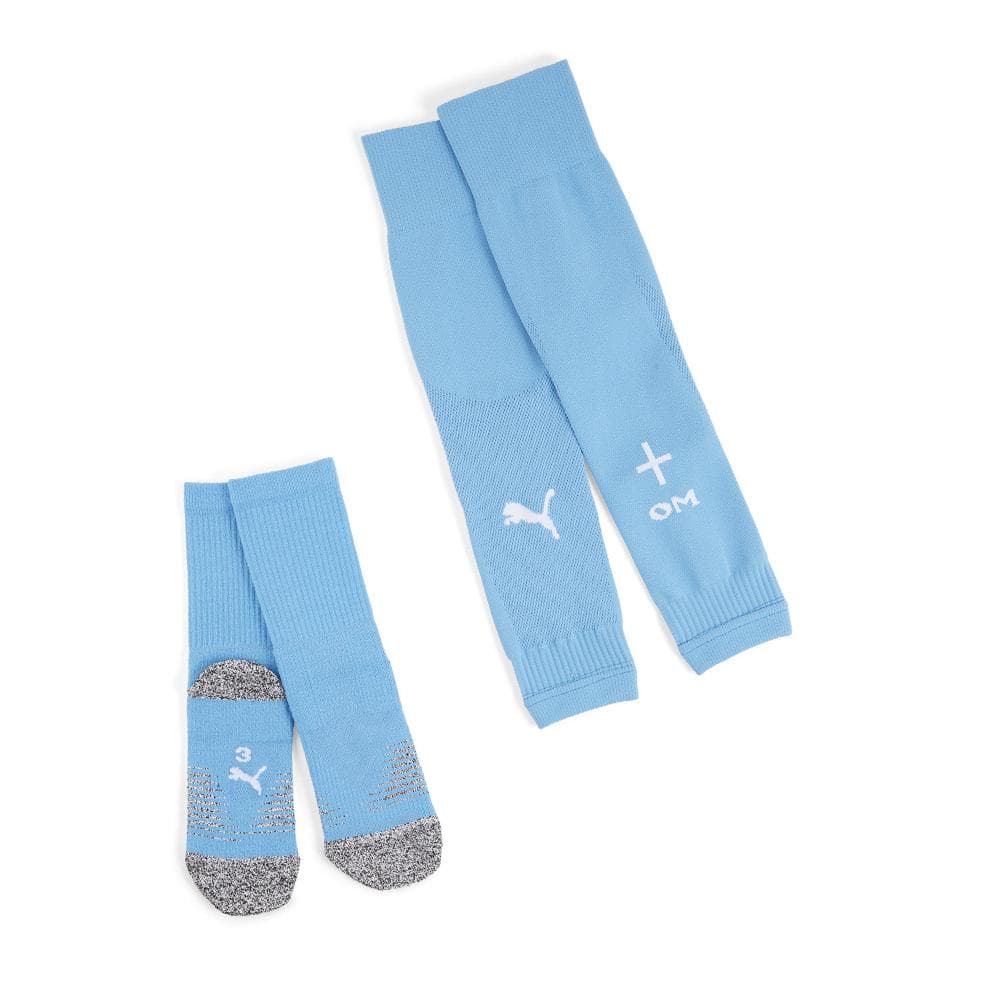 OM Chaussettes De Football Turquoise Homme Puma Plain 23/24 1