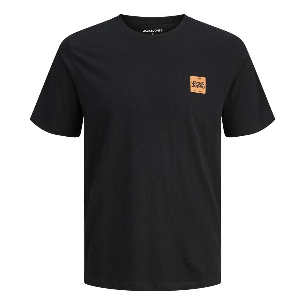 T-Shirt Noir Homme Jack & Jones Brandy 1