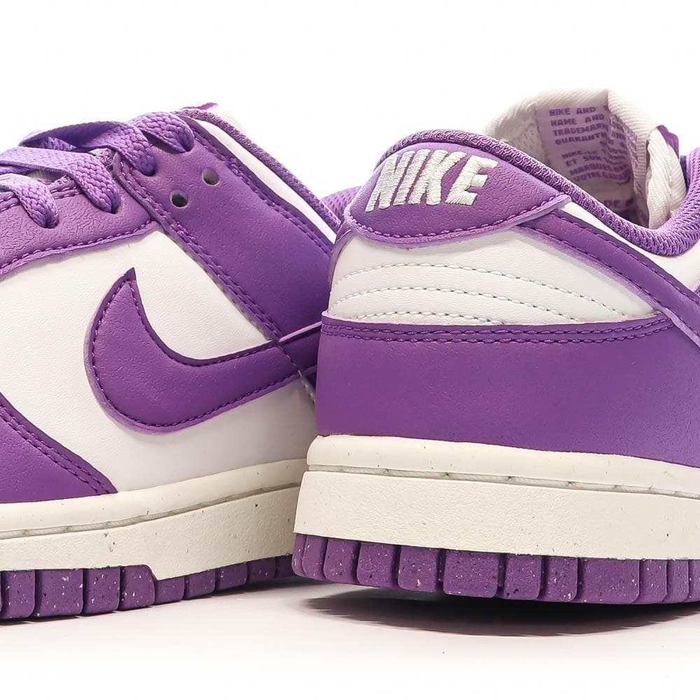 Baskets Violette/Blanche Femme Nike Dunk Low 7