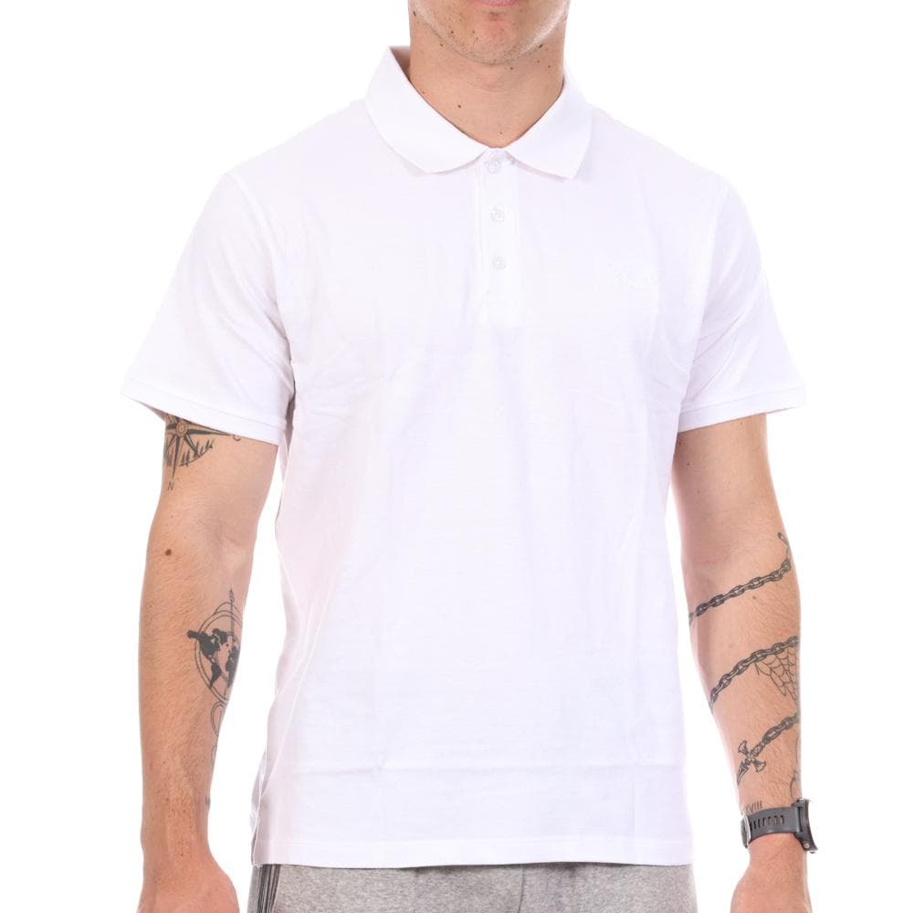 Polo Blanc Homme Airness Predator 1