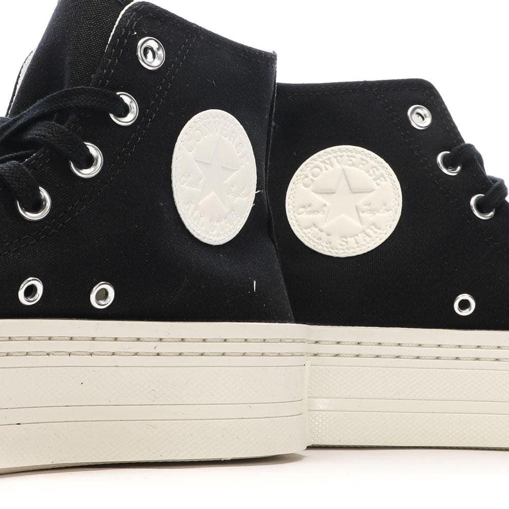 Baskets Noires Femme Converse All Star Modern Lift Platform 6