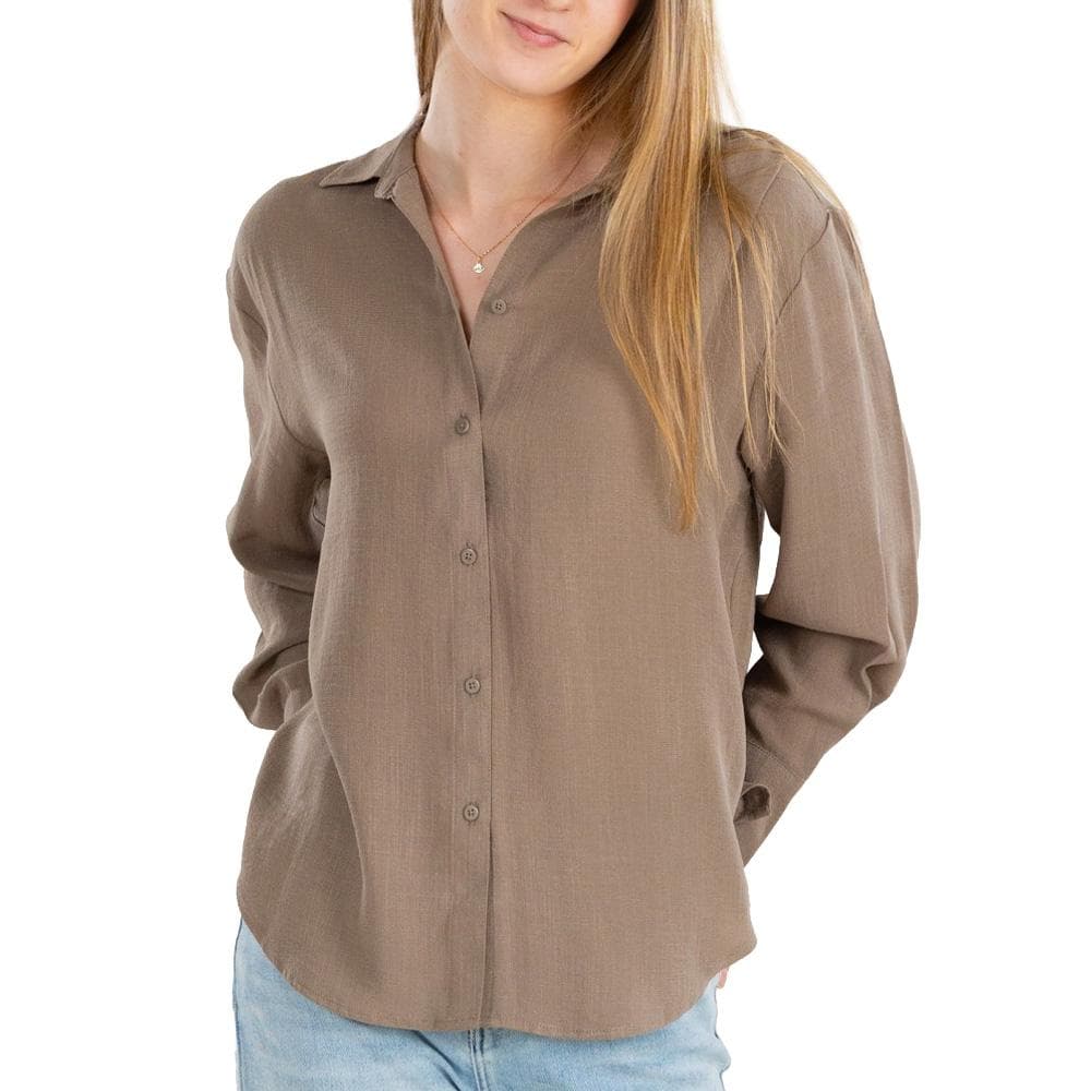 Chemise Taupe Femme Only Bolzano 1