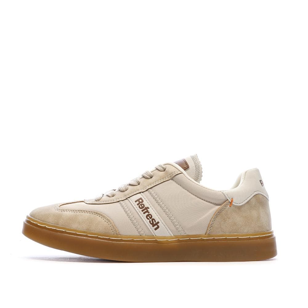 Baskets Beige Femme Refresh 172433 1