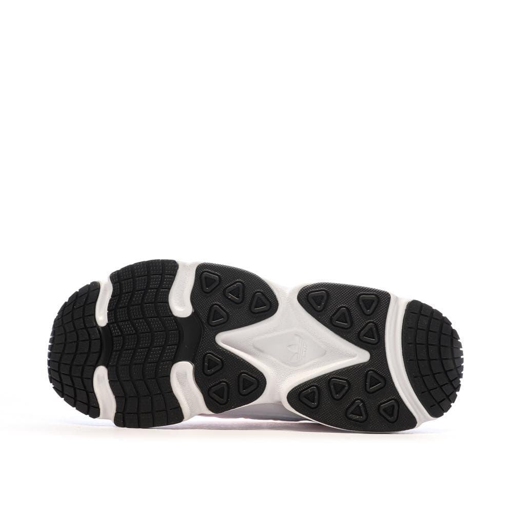 Baskets Blanches/Oranges Femme Adidas Ozmillen 5