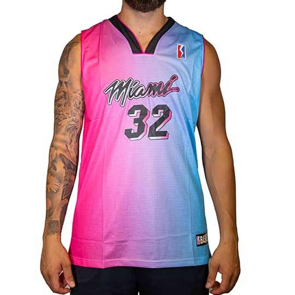 Miami Maillot de basketball Rose/Mauve Homme Sport Zone 1