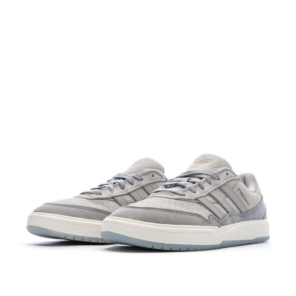 Baskets Grises Homme Adidas Tyshawn 6