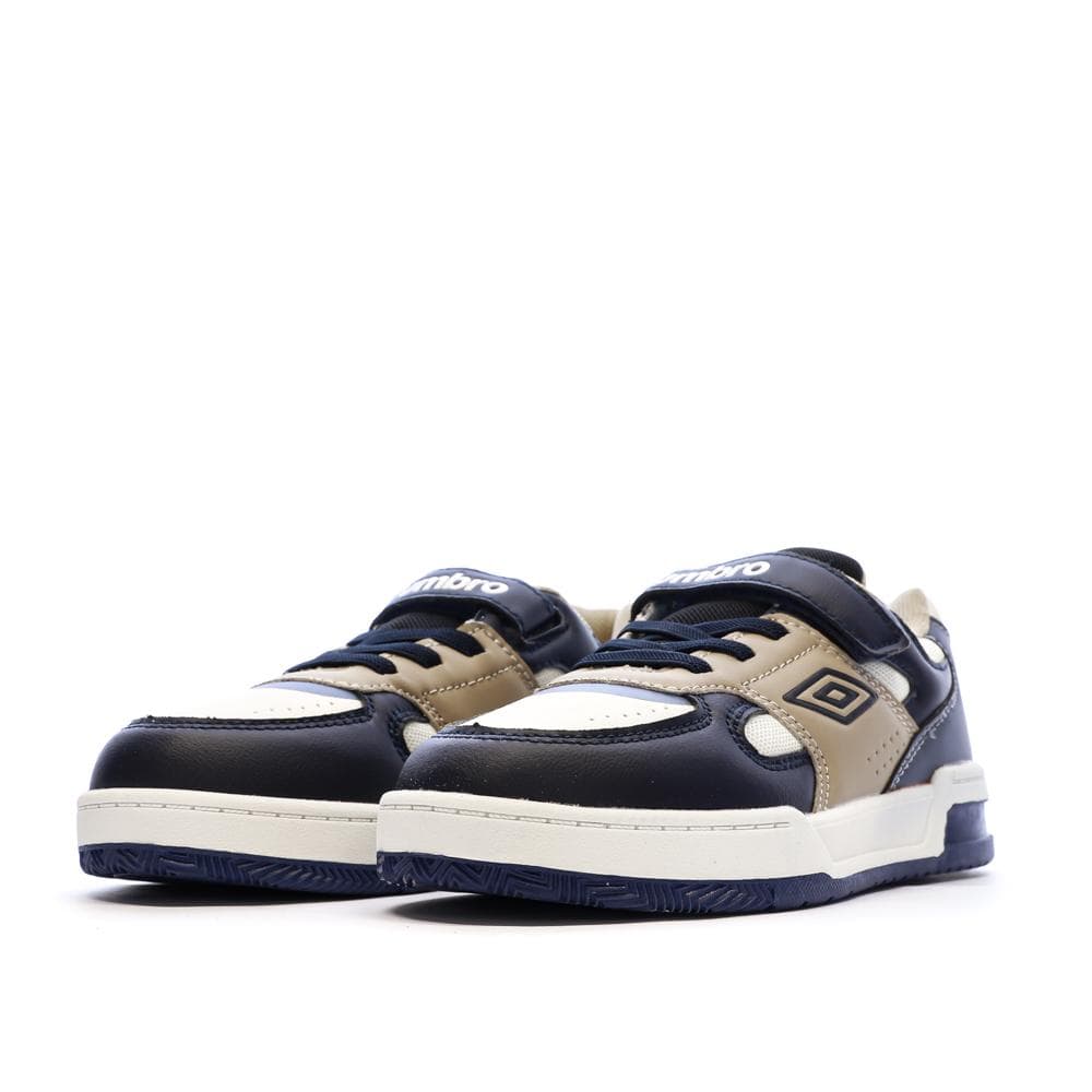 Baskets Blanches/Marine/Noires Garçon Umbro Travys 6