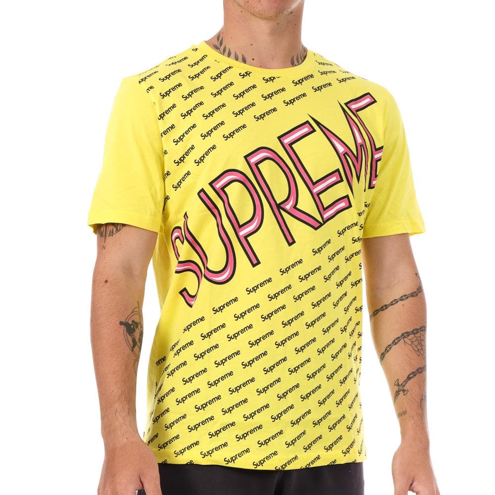 T-shirt Jaune Homme Supreme Grip Ingreen 1