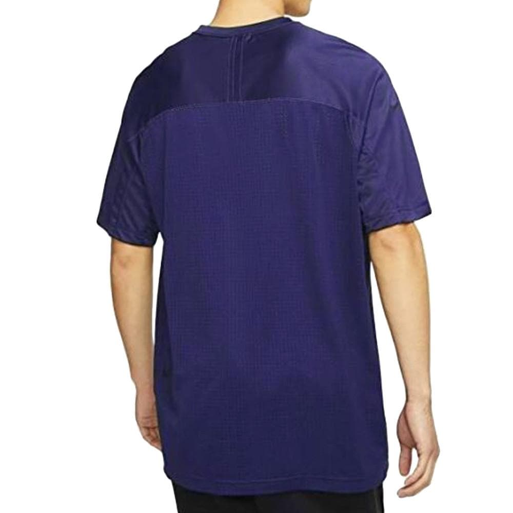 T-shirt de Running Bleu Foncé Homme Nike Knit 2