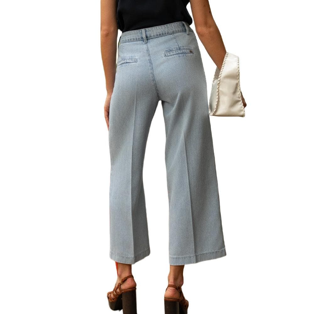 Jean Wide Bleu Femme Oraije Eleonorette 2