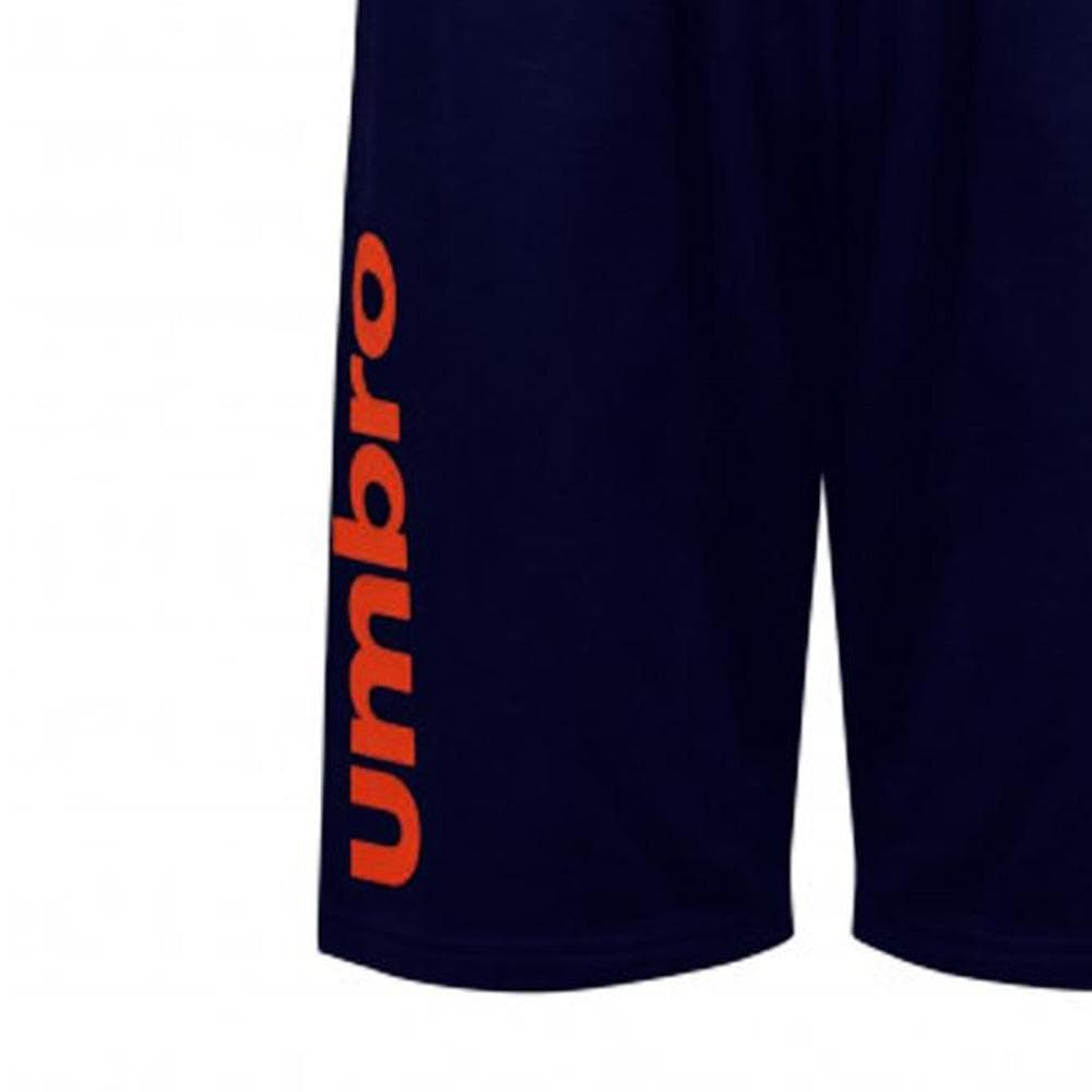 Short Marine/Rouge Garçon Umbro Leis 2