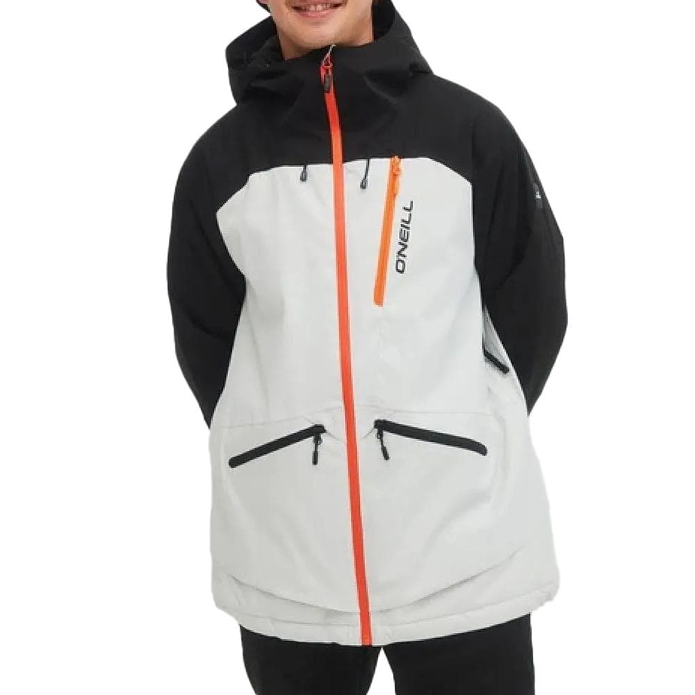Manteau de ski Écru/Noir Homme O'Neill Total Disorder 1