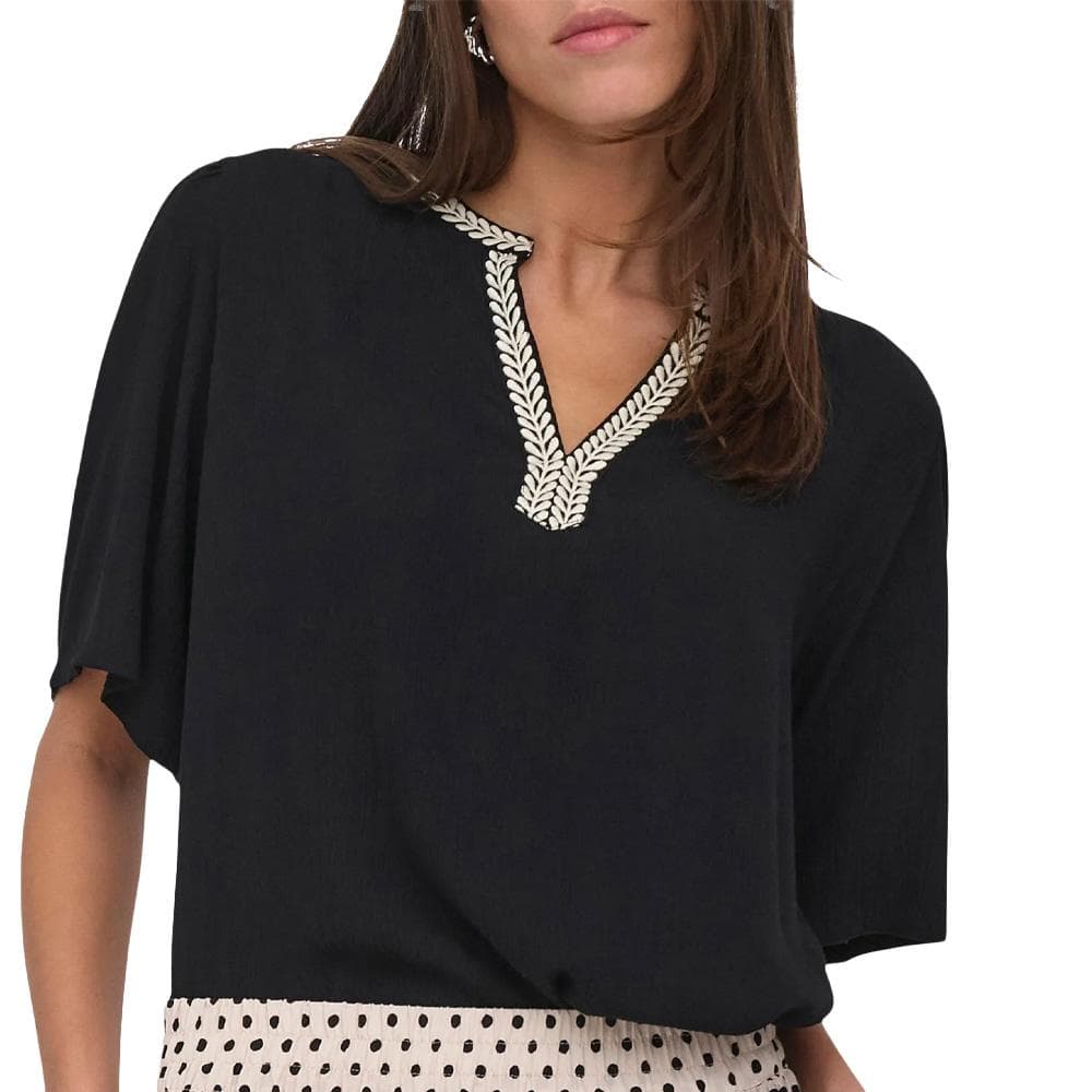 Blouse Noire Femme JDY Liva 1