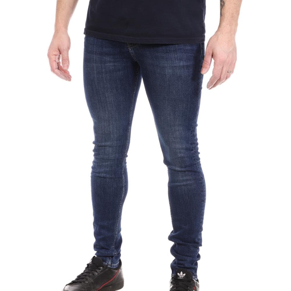 Jean Skinny Bleu Foncé Homme Teddy Smith Flash 1
