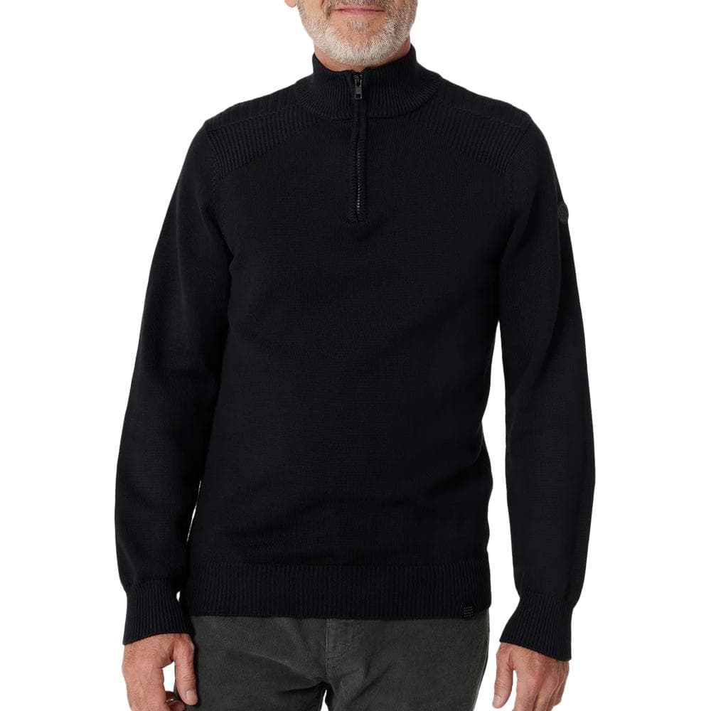 Pull Noir Homme TBS AXELEC 1