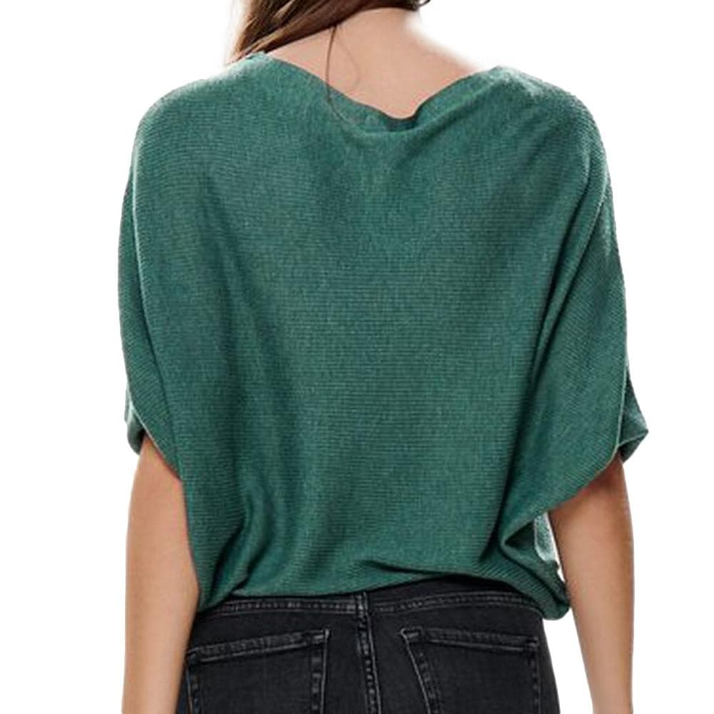 Pull Vert foncé manches 3/4 Femme JDY New Behave 2
