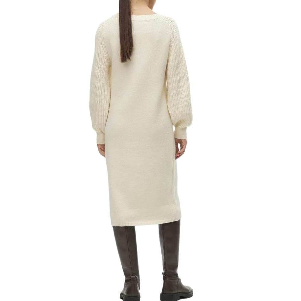 Robe Pull Blanc Femme Vero Moda Enya 2