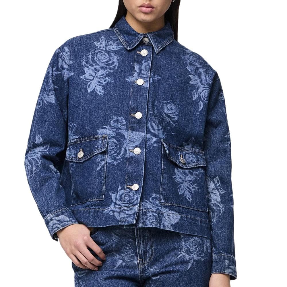 Chemise Bleu Femme Pieces Flora 1