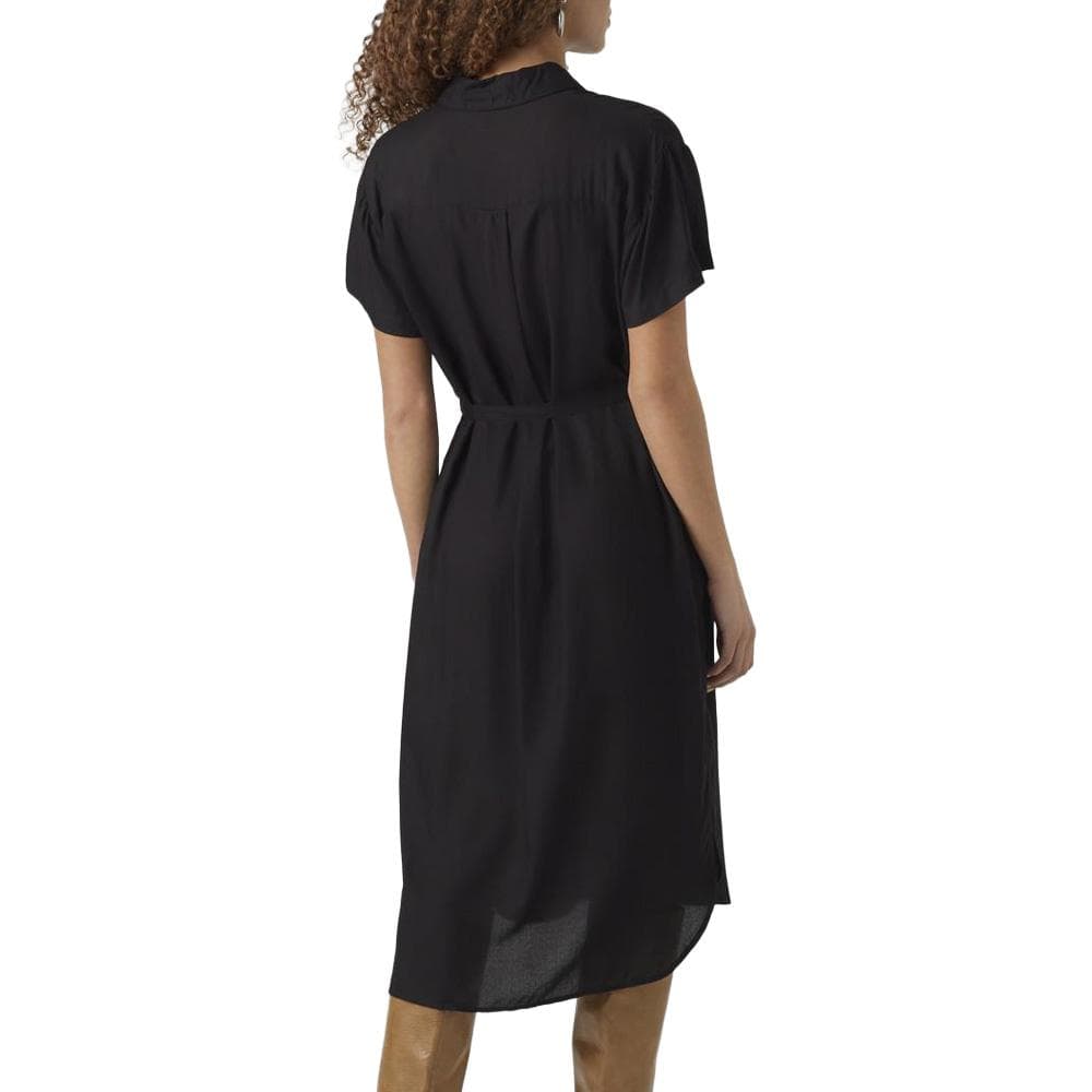 Robe Noire Femme Vero Moda Bumpy 2