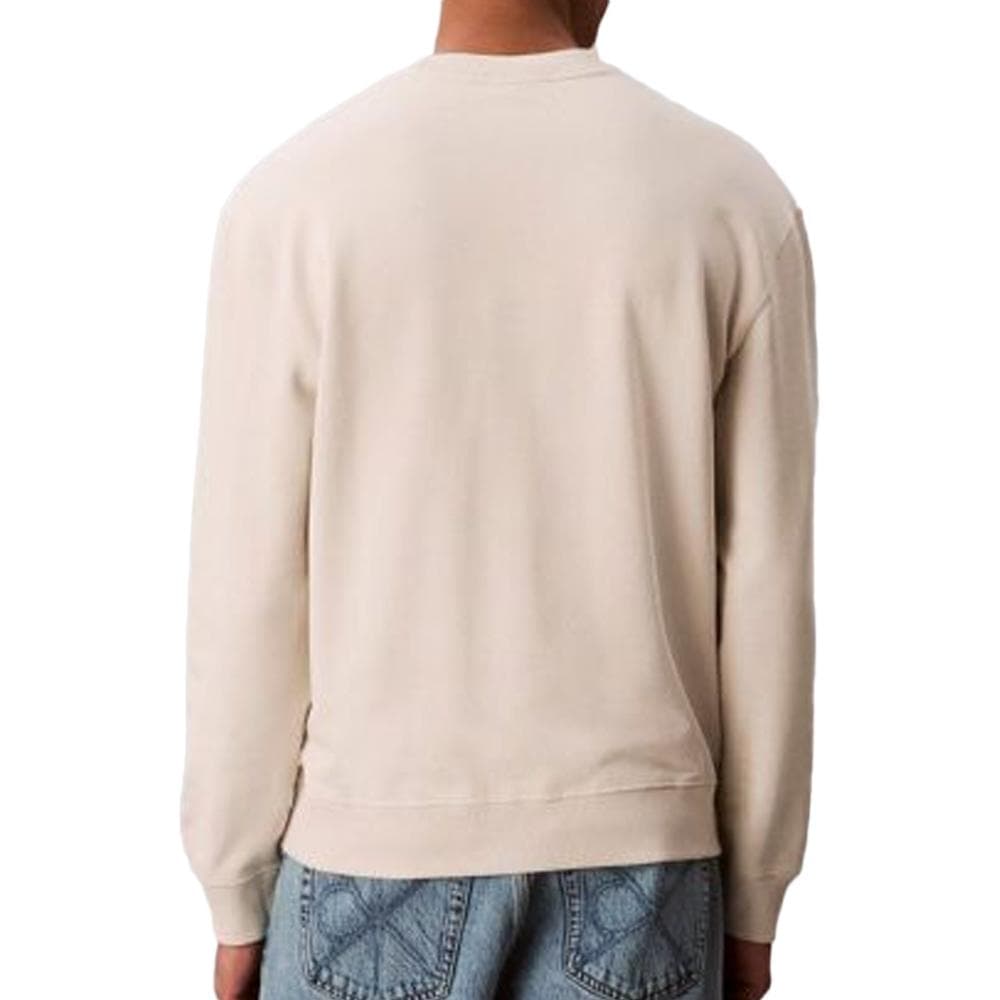 Sweat Écru Homme Calvin Klein 350terry Monog 2